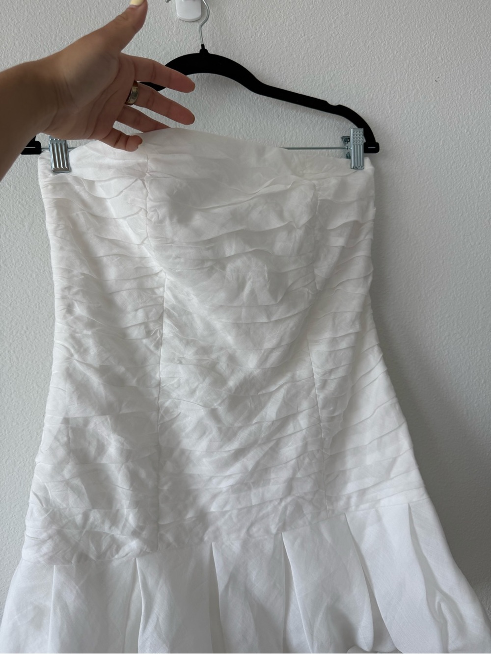 NWT AZULU White Mila Mini Dress - Picture 8 of 16